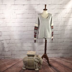 We the Free Patchwork Sweatshirt